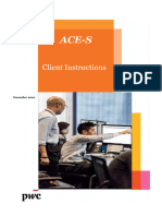 ACE-S Client Instructions