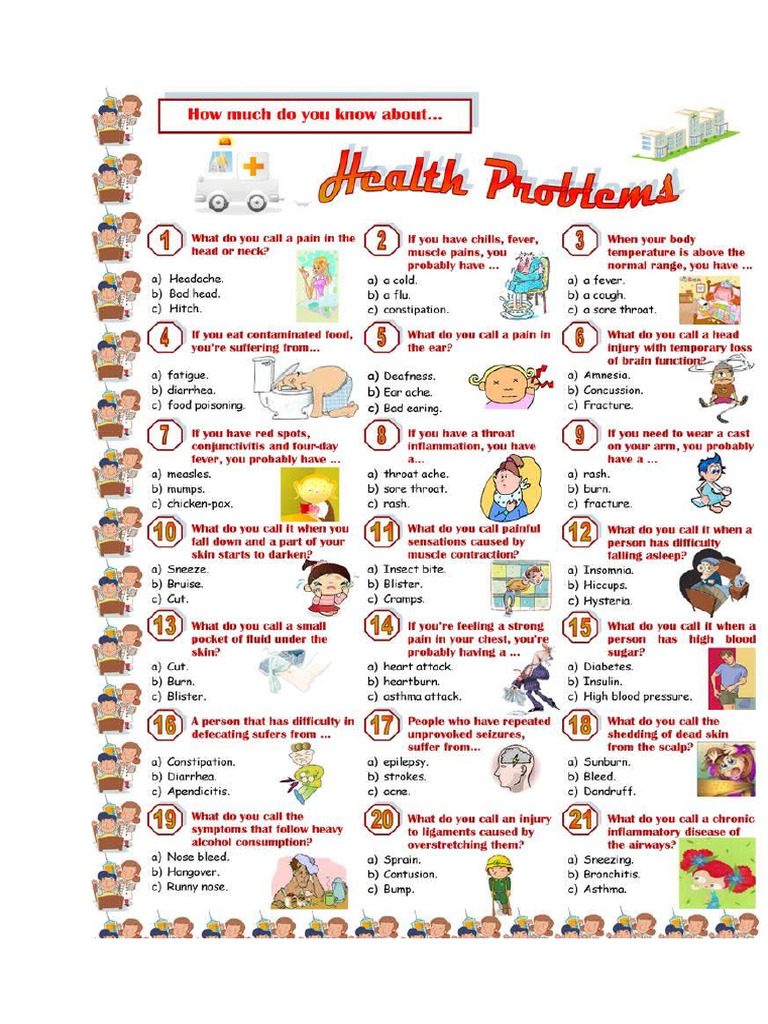 Health Problems Abc | PDF