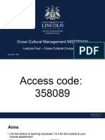 2021 Lecture Four-Cross Cultural Competency