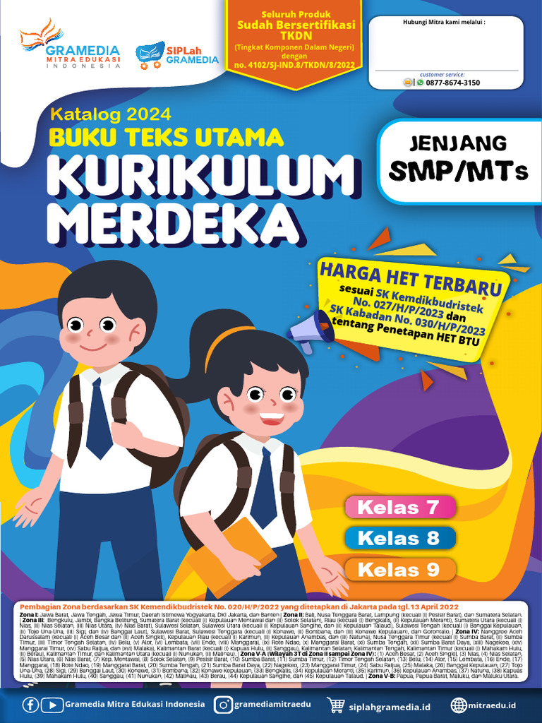 Katalog SMP Kurikulum Merdeka - Online | PDF