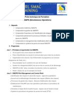 Fiche Technique SIMOPS (Simultaneous Operations)