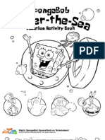 Pongebob Square Pants-Vacation Under The Sea-5 Pages
