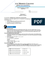 Q1W1 MATH7 Learning Activity Sheet5