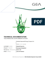 GEA Westfalia Separator Technical Document