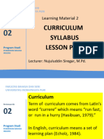 Curriculum and Material Development PPT 2 Curmadev Sem. Gasal 21-22