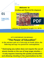 Curriculum and Material Development PPT 1 Curmadev Sem. Gasal 21-22