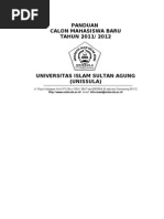 Download Buku Panduan Pmb Unissula 2011 by muhammad_fahlevi_4 SN71041971 doc pdf