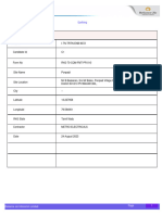 Inspection Report - Earthing