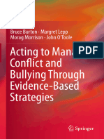 2015 Acting To Manage Conflict and Bullying Through Evidence-Based Strategies