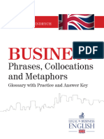 Business: Phrases, Collocations and Metaphors