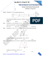 Tổng Ôn VD VDC Hàm Số Và Đồ Thị Hàm Số Tập 2