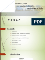 Tesla Supply Chain Presentation