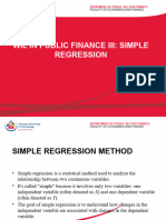 Simple Regression Class Slides