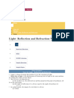 Light-Reflection and Refraction-Notes: Home Class 8 Class 9 Class 10 Free Study Material