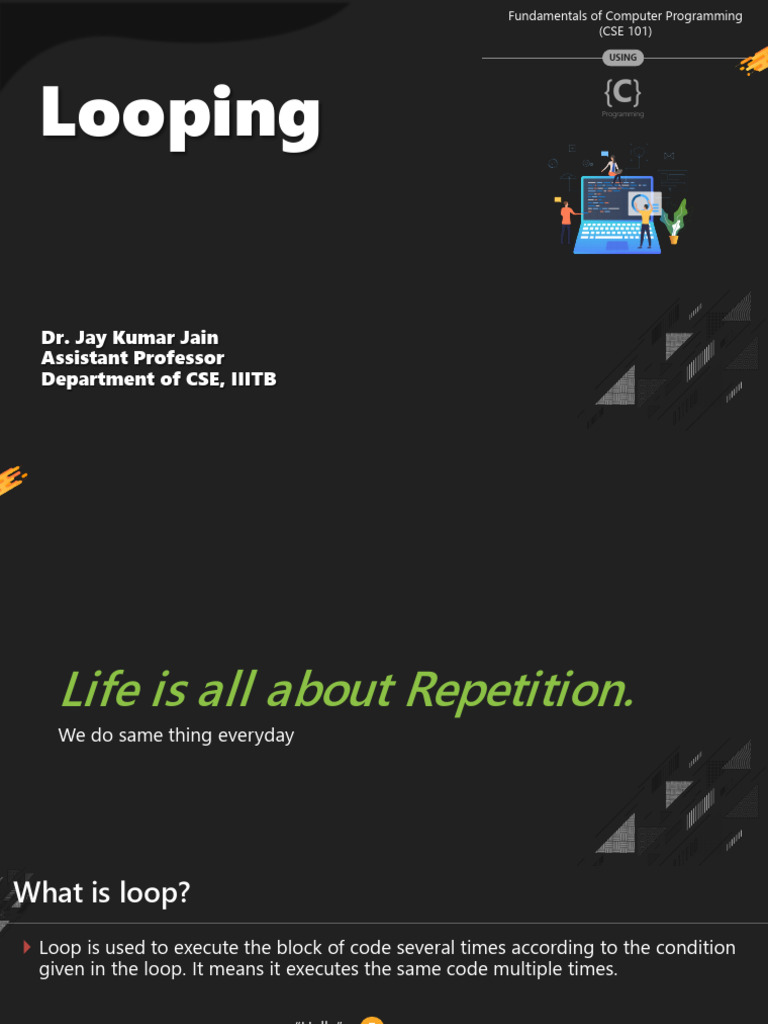Looping Concepts in C Programming | PDF