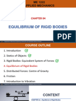 ME1222 - 4. Equilibrium of Rigid Bodies