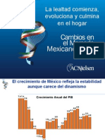 ACNIELSEN Cambios Mercado Mexicano