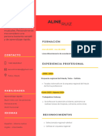 Curriculum Vitae CV Con Foto para Puesto Laboral Moderno Amarillo y Gris