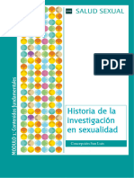 Historia de La Investigación en Sexualidad: Concepción San Luis