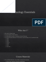 Technology Essentials1 Linux