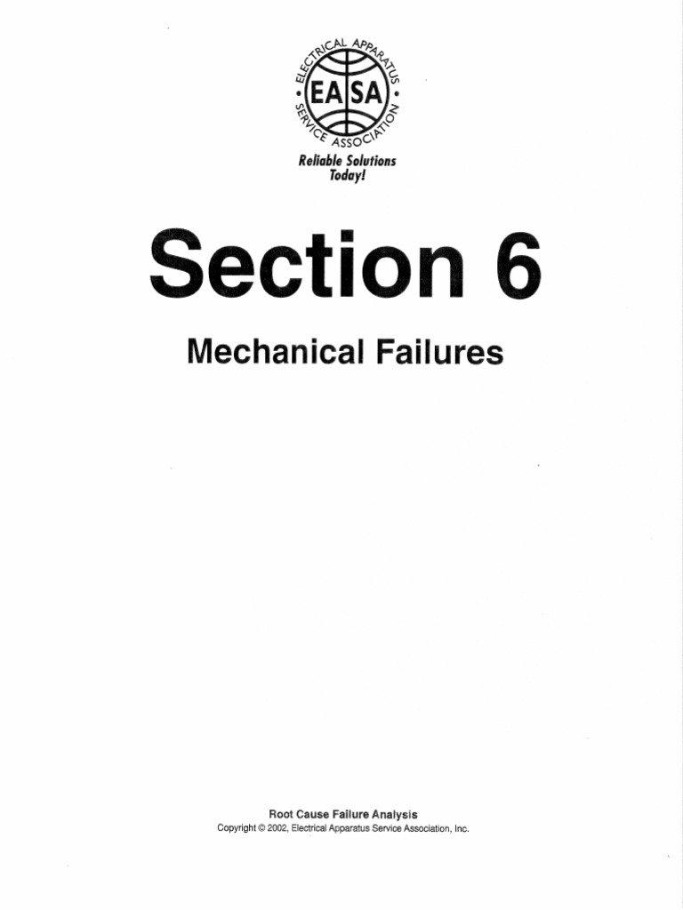 EASA Root Cause Failure Section 6 | PDF