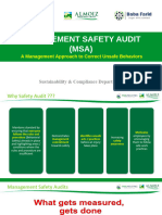 Management Safety Audit