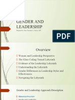 Gender and Leadership