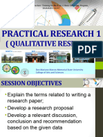 PR 1 - QUALITATIVE RESEARCH