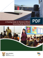 A Training Guide For Electoral Officers On School Governing Body Elections (Changes2)