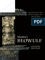 (Toronto Old English Series, 21) Frederick Klaeber, Robert D. Fulk, Robert E. Bjork, John D. Niles (Eds.) - Klaeber's Beowulf and The Fight at Finnsburg-University of Toronto Press (2008)
