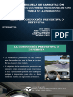 Tema Conducción Preventiva o Defensiva