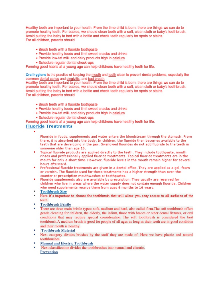 Healthy Teeth Are Important To Your Health Power Point | Download Free ...