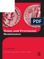 Gil Gambash - Rome and Provincial Resistance (Routledge Monographs in Classical Studies) - Routledge (2015)