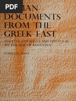 Roman Documents From The Greek East Senatus Consulta and - Robert K. Sherk - 1969 - The Johns Hopkins Press - Anna's Archive