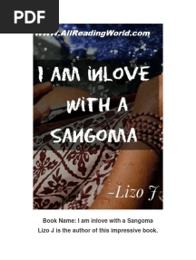 I Am Inlove With A Sangoma by Lizo J