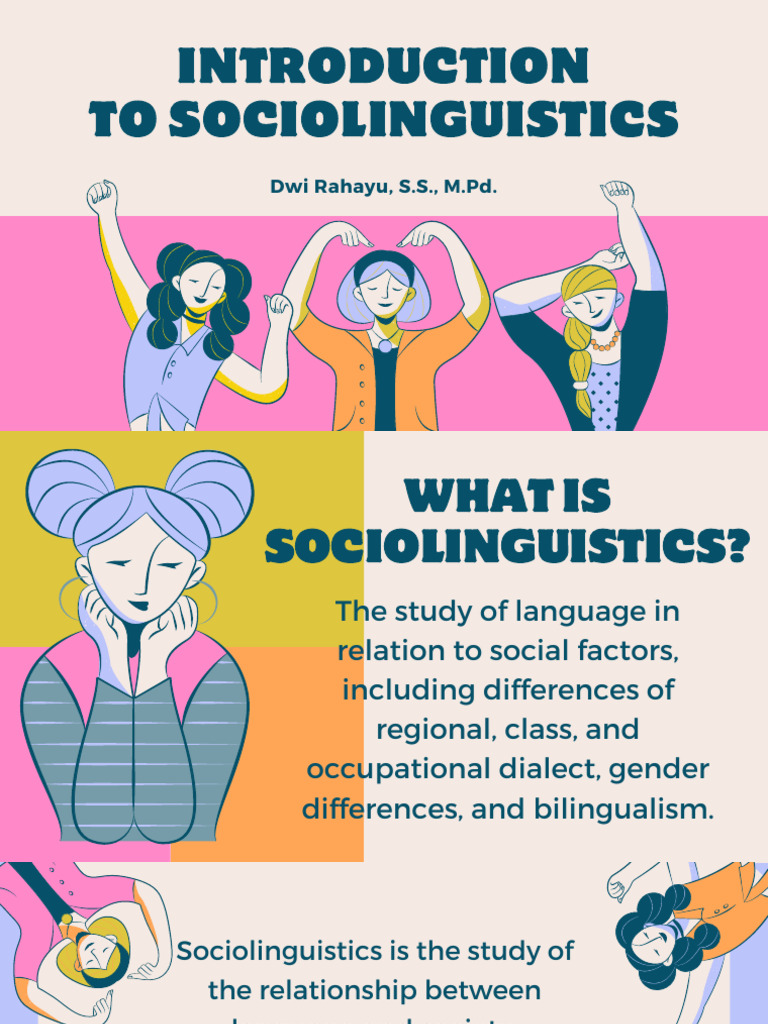 Introduction To Sociolinguistics | PDF | Linguistics | Sociolinguistics