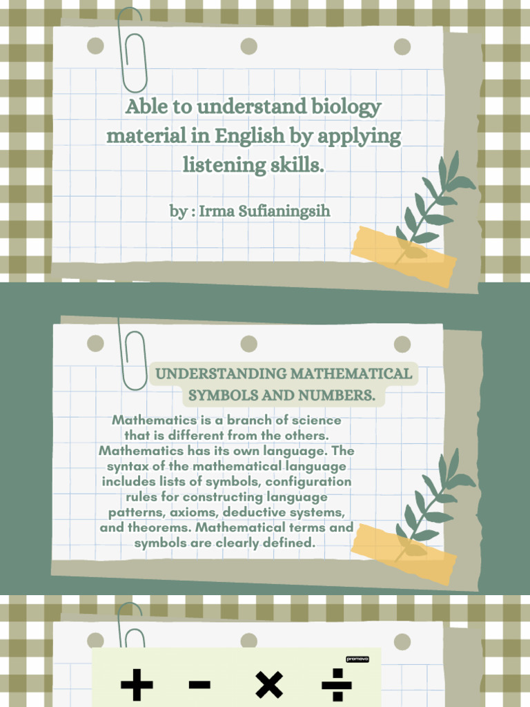Biology Formulas and Nomenclature Guide | PDF