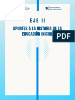 Eje 2 Aportes A La Historia de La Educación Inicial. 2024.