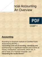 Financial Accounting - An Overview: CHAP-1