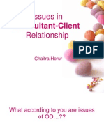 Issues in Client-Consultant Relationship