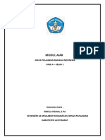 Modul Ajar Bahasa Indonesia - Bab 7 Aku Ingin - Fase A