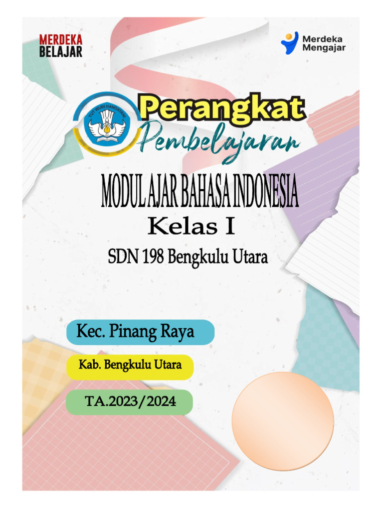 Modul Ajar Bahasa Indonesia Kelas 1 | PDF | Karier & Perkembangan ...