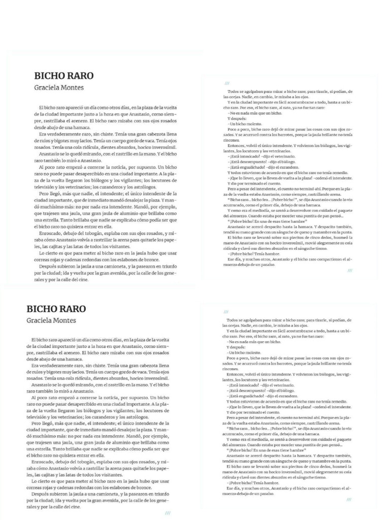 Bicho Raro | PDF