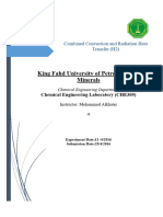King Fahd University of Petroleum and Minerals: Combined Convection and Radiation Heat Transfer (H2)