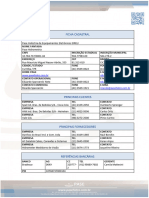 Ficha Cadastral - PASE Hidrometria