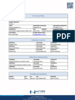 Waters Ficha Cadastral