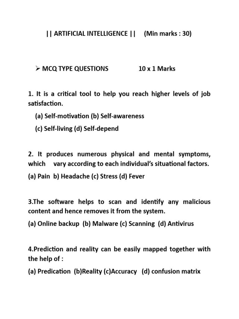 Question paper ai pdf
