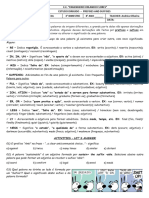 Estudo Dirigido - Prefix and Suffix - 8anos - 40 Copias