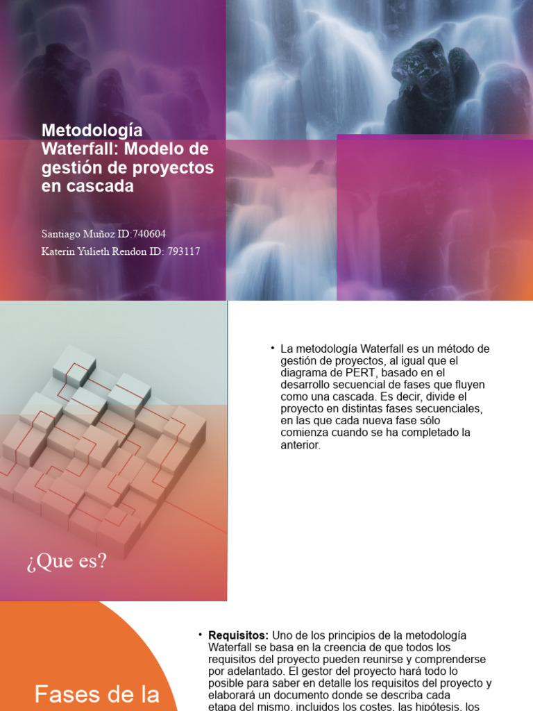 Metodología Waterfall en Proyectos | PDF | Informática