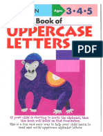 3-4-5 Years My First Book of Uppercase Letters